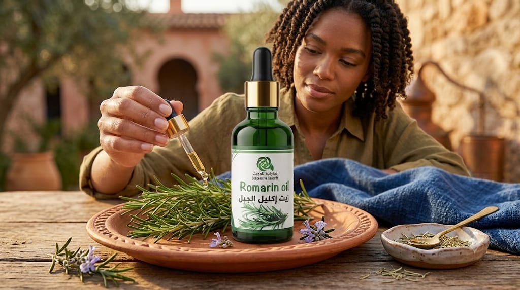 Aceite de romero y agua de romero comparados para el cuidado del cabello nilae