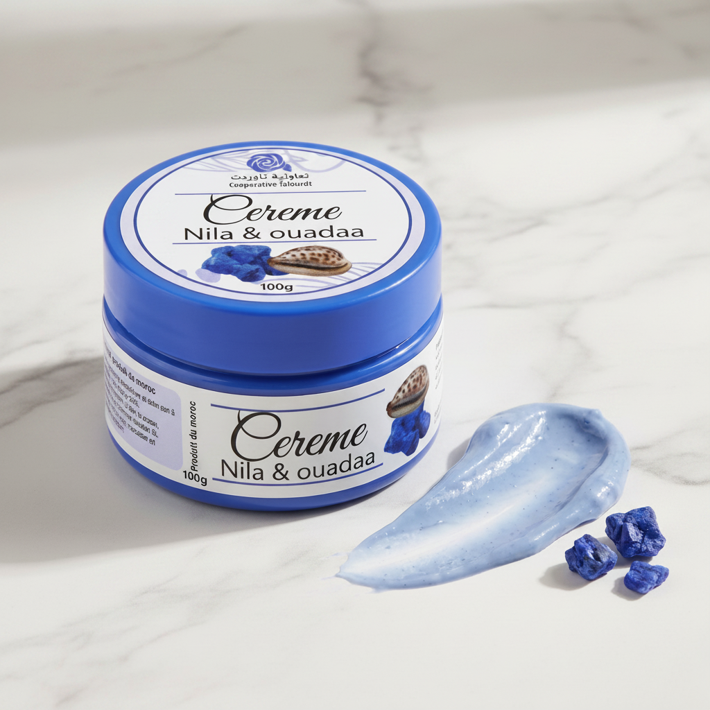 Crema sobre mármol