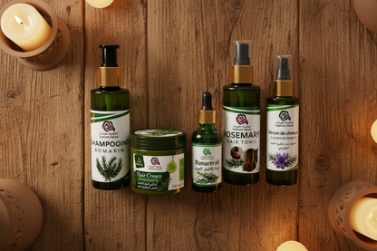 Flat lay hammam